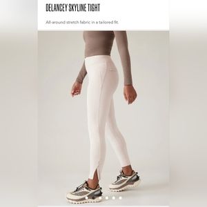 Athleta Delancey skyline textured tight